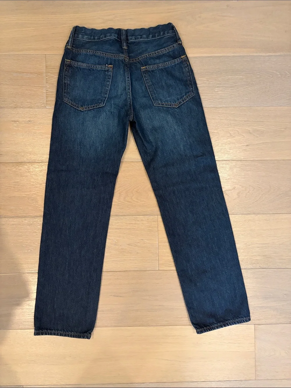 GAP Kids '90s Original Straight Jeans in Dark Blue. Boys size 12